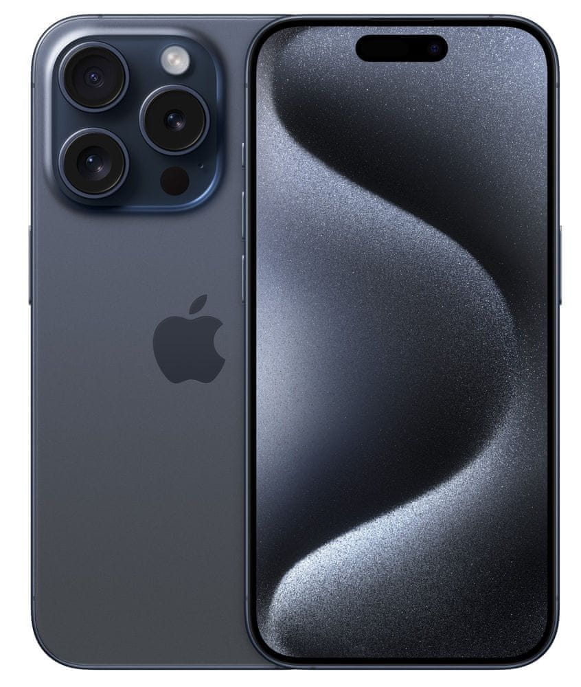 Apple iPhone 15 Pro, 256GB, Blue Titanium (MTV63SX/A)